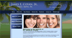 Desktop Screenshot of drjamescovan.com